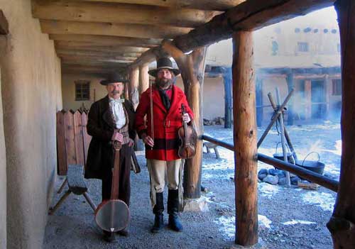 Rex and Mark at Bent's Old Fort.